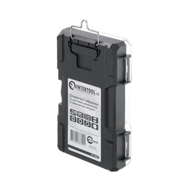 Отвертка Т-образная с храповым механизмом и 29 насадками INTERTOOL, фото , изображение 7 | SNABZHENIE.com.ua Отвертка Т-образная с храповым механизмом и 29 насадками INTERTOOL, фото , изображение 7 | SNABZHENIE.com.ua