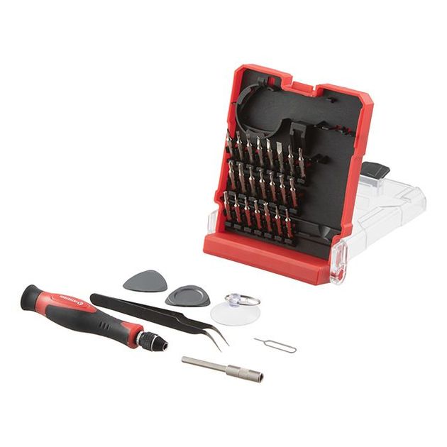 Отвертка прецизионная с насадками 29 ед, Cr-V INTERTOOL VT-3336, фото , изображение 10 | SNABZHENIE.com.ua Отвертка прецизионная с насадками 29 ед, Cr-V INTERTOOL VT-3336, фото , изображение 10 | SNABZHENIE.com.ua