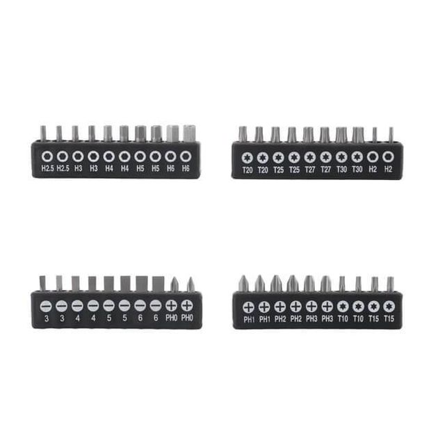 Набор отверток с насадками 58 ед. INTERTOOL VT-3358, фото , изображение 10 | SNABZHENIE.com.ua Набор отверток с насадками 58 ед. INTERTOOL VT-3358, фото , изображение 10 | SNABZHENIE.com.ua