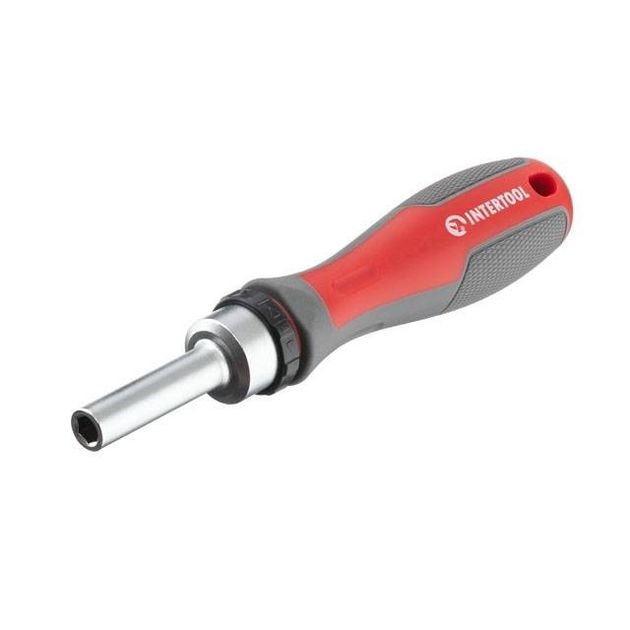 Отвертка реверсивная с насадками 57 ед INTERTOOL VT-3361, фото , изображение 3 | SNABZHENIE.com.ua