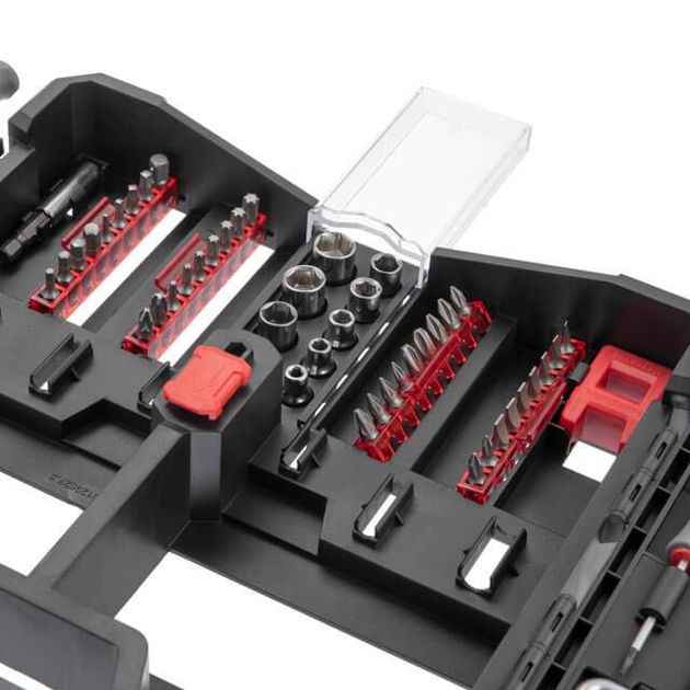 Набор отверток INTERTOOL VT-3363, 63 ед. с насадками и головками, фото , изображение 7 | SNABZHENIE.com.ua Набор отверток INTERTOOL VT-3363, 63 ед. с насадками и головками, фото , изображение 7 | SNABZHENIE.com.ua