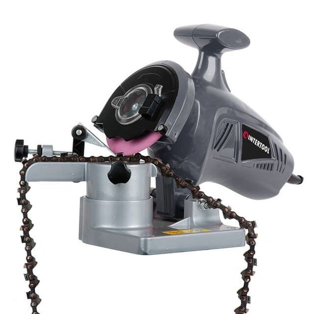 Станок для заточки ланцюгів 250 Вт, 7500 об/хв, 100 10 3.2 мм INTERTOOL DT-0850, фото , зображення 6 | SNABZHENIE.com.ua Станок для заточки ланцюгів 250 Вт, 7500 об/хв, 100 10 3.2 мм INTERTOOL DT-0850, фото , зображення 6 | SNABZHENIE.com.ua