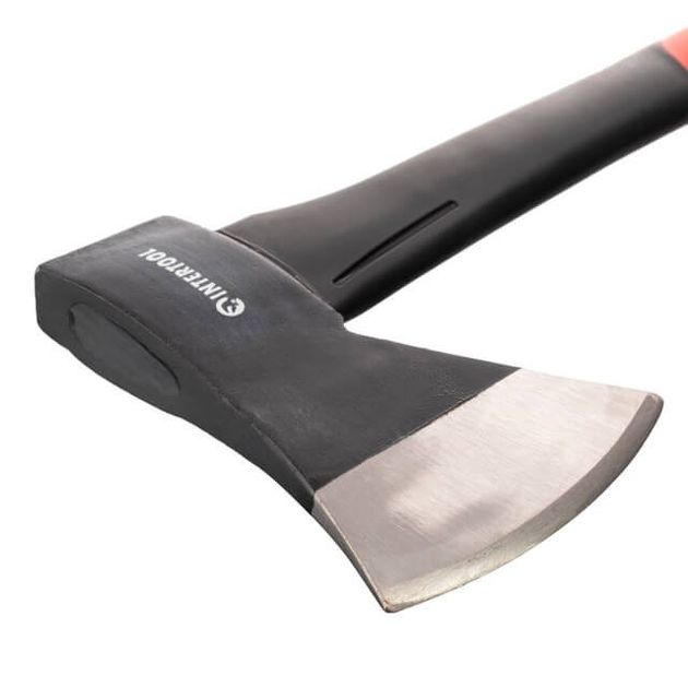 Топор 1000 г, фиберглассовая ручка, INTERTOOL HT-0263, фото , изображение 3 | SNABZHENIE.com.ua Топор 1000 г, фиберглассовая ручка, INTERTOOL HT-0263, фото , изображение 3 | SNABZHENIE.com.ua