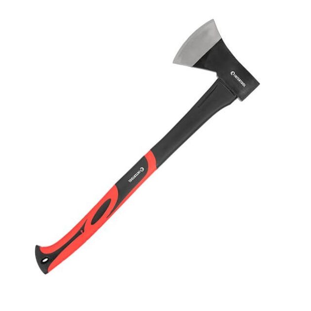 Топор 1000 г, фиберглассовая ручка, INTERTOOL HT-0263, фото  | SNABZHENIE.com.ua