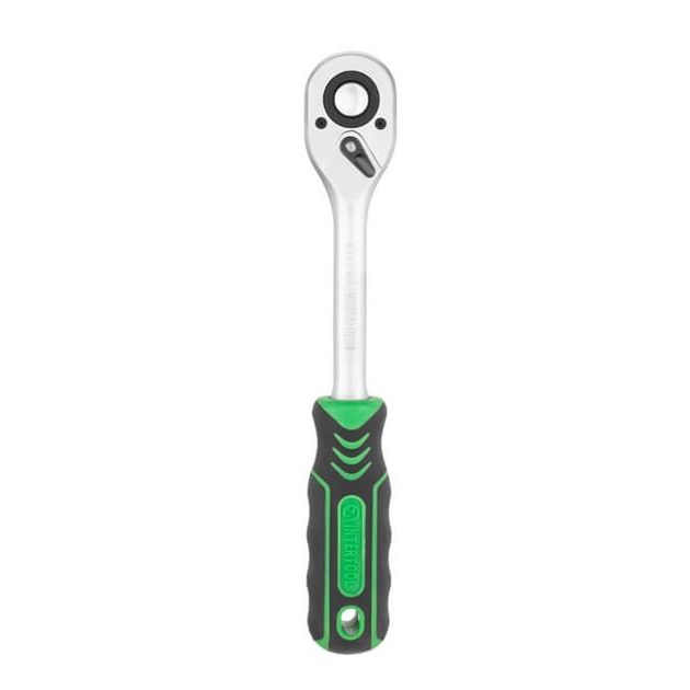 Рукоятка 1/2" с храповым механизмом на 72 зуба, Cr-V, INTERTOOL, фото  | SNABZHENIE.com.ua