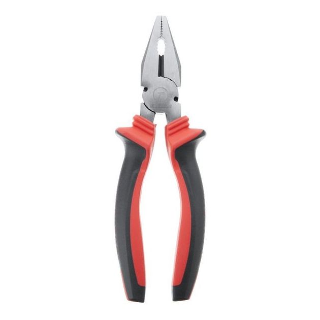 Плоскогубці 180 мм, 40CrV, фосфатовані, поліровані. INTERTOOL NT-0118, фото , зображення 3 | SNABZHENIE.com.ua