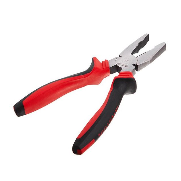 Плоскогубцы 200 мм, фосфатированные, полированные INTERTOOL NT-0120, фото , изображение 2 | SNABZHENIE.com.ua Плоскогубцы 200 мм, фосфатированные, полированные INTERTOOL NT-0120, фото , изображение 2 | SNABZHENIE.com.ua