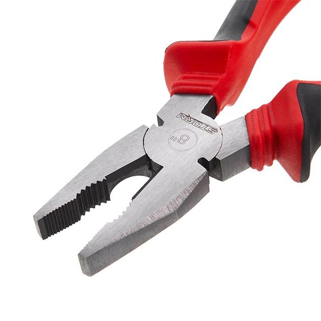 Плоскогубцы 200 мм, фосфатированные, полированные INTERTOOL NT-0120, фото , изображение 4 | SNABZHENIE.com.ua Плоскогубцы 200 мм, фосфатированные, полированные INTERTOOL NT-0120, фото , изображение 4 | SNABZHENIE.com.ua