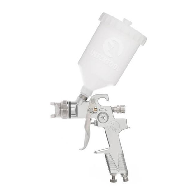 Краскопульт пневматический HVLP, 1.3мм, 600мл, 3бар INTERTOOL PT-0106, фото , изображение 3 | SNABZHENIE.com.ua Краскопульт пневматический HVLP, 1.3мм, 600мл, 3бар INTERTOOL PT-0106, фото , изображение 3 | SNABZHENIE.com.ua