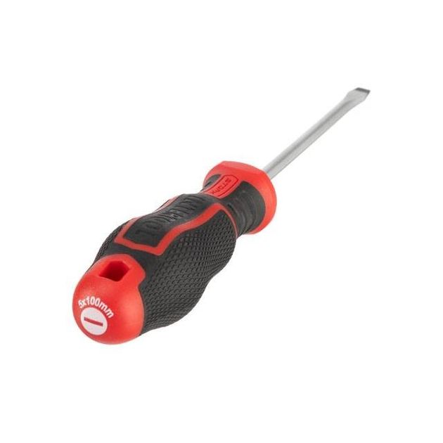 Отвертка SL5.0*100 мм, S2, STORM INTERTOOL VT-3406, фото , изображение 2 | SNABZHENIE.com.ua Отвертка SL5.0*100 мм, S2, STORM INTERTOOL VT-3406, фото , изображение 2 | SNABZHENIE.com.ua