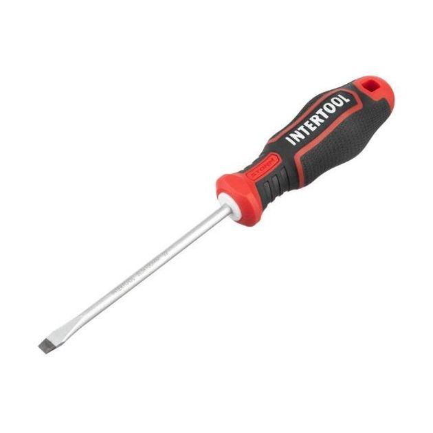 Отвертка SL5.0*100 мм, S2, STORM INTERTOOL VT-3406, фото  | SNABZHENIE.com.ua