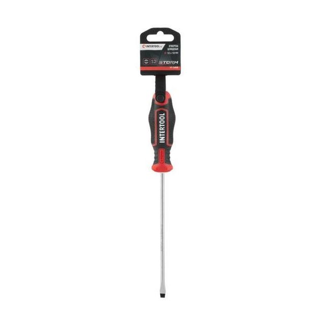Шлицевая отвертка SL5.0*150 мм S2 STORM INTERTOOL VT-3408, фото , изображение 5 | SNABZHENIE.com.ua Шлицевая отвертка SL5.0*150 мм S2 STORM INTERTOOL VT-3408, фото , изображение 5 | SNABZHENIE.com.ua