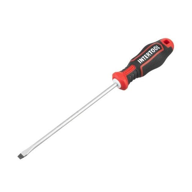 Шлицевая отвертка SL5.0*150 мм S2 STORM INTERTOOL VT-3408, фото  | SNABZHENIE.com.ua