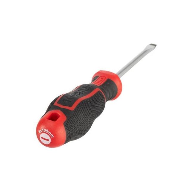 Отвертка шлицевая SL6.0*100 мм, S2, STORM INTERTOOL VT-3410, фото , изображение 2 | SNABZHENIE.com.ua Отвертка шлицевая SL6.0*100 мм, S2, STORM INTERTOOL VT-3410, фото , изображение 2 | SNABZHENIE.com.ua