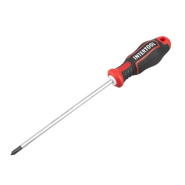 Отвертка крестова PH1*150 мм, S2, STORM INTERTOOL VT-3418, фото  | SNABZHENIE.com.ua