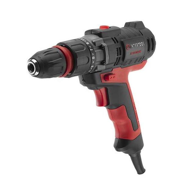 Дрель-шуруповерт электрическая INTERTOOL WT-0110, фото  | SNABZHENIE.com.ua