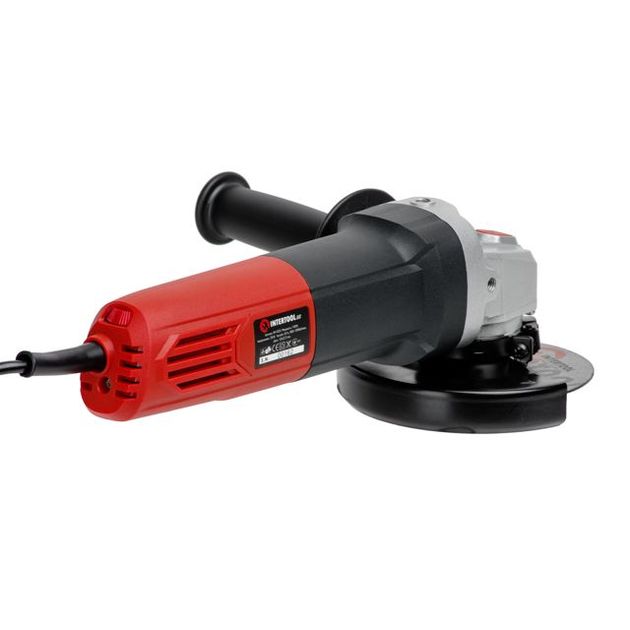 Угловая шлифмашина INTERTOOL WT-0223, 1100 Вт, диаметр круга 125 мм, регулировка оборотов 3000-12000 об/мин, фото , изображение 6 | SNABZHENIE.com.ua