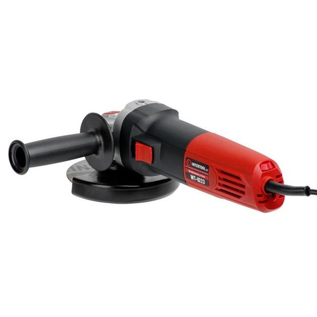 Угловая шлифмашина INTERTOOL WT-0223, 1100 Вт, диаметр круга 125 мм, регулировка оборотов 3000-12000 об/мин, фото , изображение 7 | SNABZHENIE.com.ua