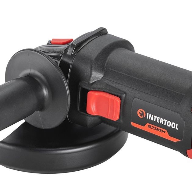 Кутова шліфувальна машина INTERTOOL WT-0236, 1400 Вт, діаметр круга 125 мм, 6000-12200 об/хв, система стабілізації обертів, захист від повторного вмикання, плавний пуск, фото , зображення 7 | SNABZHENIE.com.ua Кутова шліфувальна машина INTERTOOL WT-0236, 1400 Вт, діаметр круга 125 мм, 6000-12200 об/хв, система стабілізації обертів, захист від повторного вмикання, плавний пуск, фото , зображення 7 | SNABZHENIE.com.ua