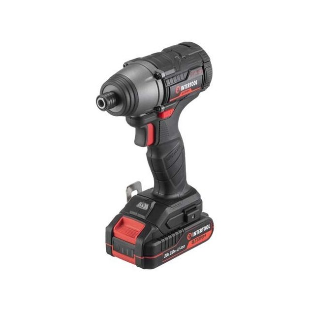 Аккумуляторный ударный шуруповерт INTERTOOL WT-0362, фото  | SNABZHENIE.com.ua