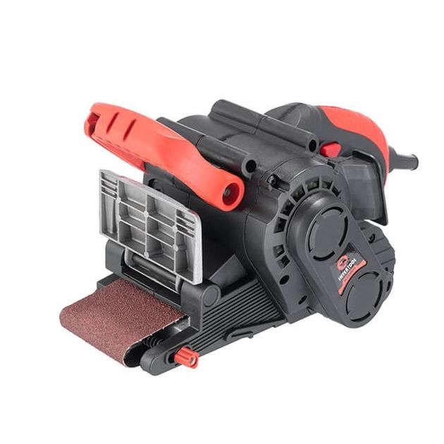 Шлифмашина ленточная 800 Вт, 120-260 м/мин, 76*457 мм INTERTOOL WT-0529, фото , изображение 9 | SNABZHENIE.com.ua