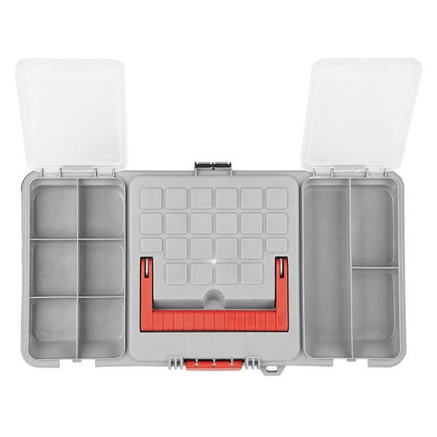 Ящик для инструментов, 16" 396*216*164 мм INTERTOOL BX-0016, фото , зображення 4 | SNABZHENIE.com.ua Ящик для инструментов, 16" 396*216*164 мм INTERTOOL BX-0016, фото , зображення 4 | SNABZHENIE.com.ua