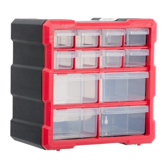Органайзер INTERTOOL BX-4024, 10,5", 12 ячеек, 265*260*160 мм, фото  | SNABZHENIE.com.ua