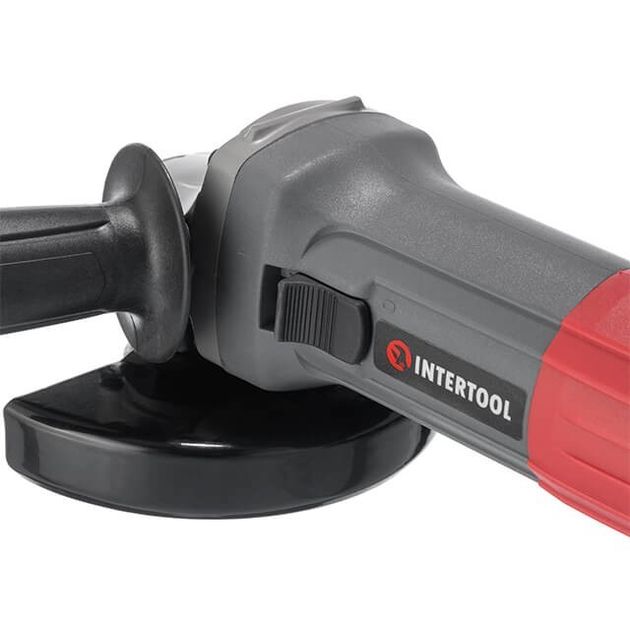 Угловая шлифмашина 860 Вт, 11000 об/мин, диаметр круга 125 мм INTERTOOL DT-0267, фото , изображение 7 | SNABZHENIE.com.ua