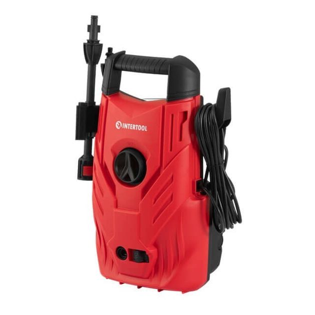 Мийка високого тиску 1200 Вт, ном. 5.5 л/хв, макс. 6.5 л/хв, 70-100 бар INTERTOOL DT-1502, фото  | SNABZHENIE.com.ua