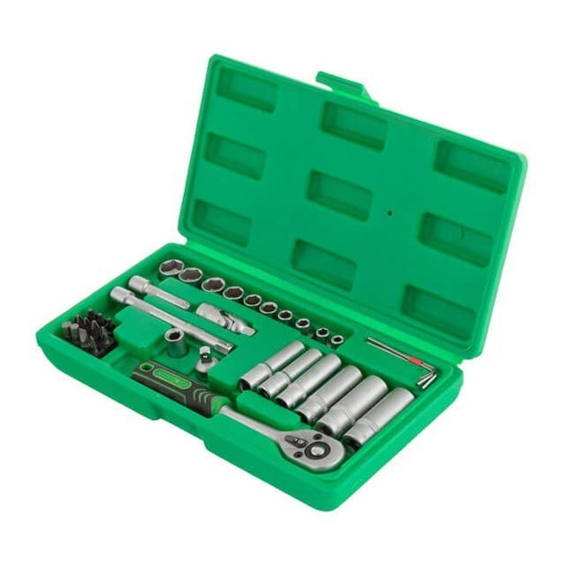 Набор инструментов 36 шт 1/4 INTERTOOL ET-6036SP, фото  | SNABZHENIE.com.ua