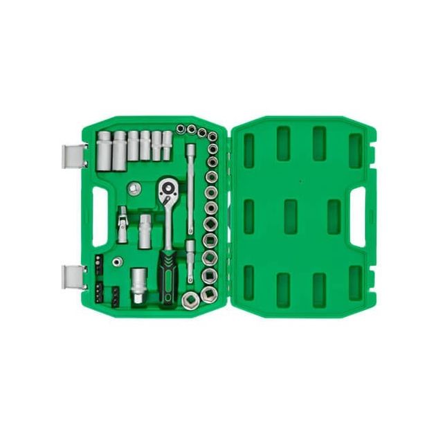 Набор инструментов 3/8", 39 ед.  INTERTOOL ET-6039SP, фото , зображення 3 | SNABZHENIE.com.ua Набор инструментов 3/8", 39 ед.  INTERTOOL ET-6039SP, фото , зображення 3 | SNABZHENIE.com.ua