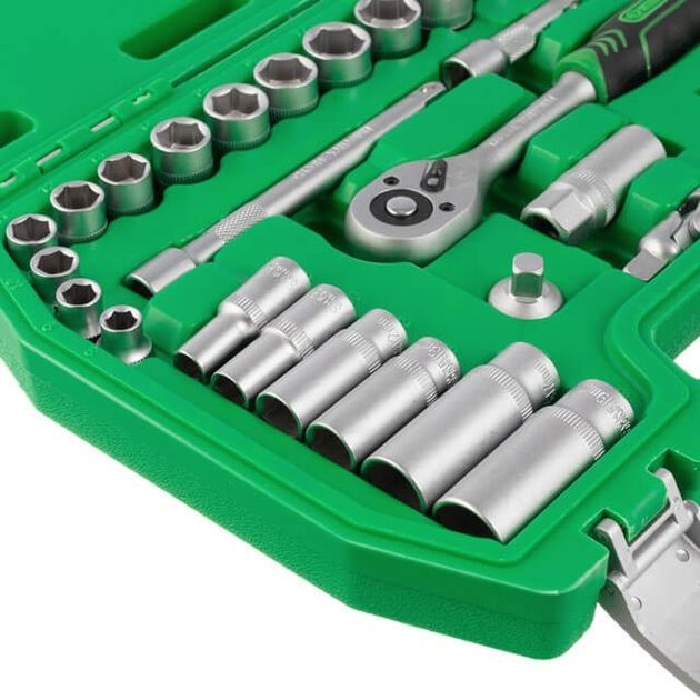Набор инструментов 3/8", 39 ед.  INTERTOOL ET-6039SP, фото , зображення 6 | SNABZHENIE.com.ua Набор инструментов 3/8", 39 ед.  INTERTOOL ET-6039SP, фото , зображення 6 | SNABZHENIE.com.ua
