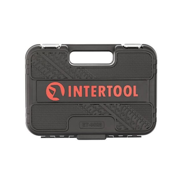 Инструментальный набор 3/8", 26 предметов, Cr-V STORM INTERTOOL ET-8026, фото , изображение 6 | SNABZHENIE.com.ua