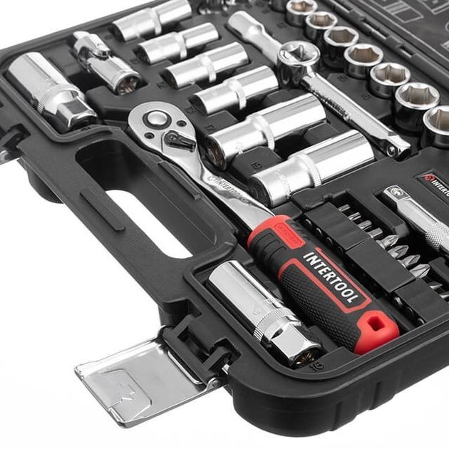 Набор инструментов 3/8", 39 предметов, Cr-V STORM INTERTOOL ET-8039, фото , изображение 5 | SNABZHENIE.com.ua Набор инструментов 3/8", 39 предметов, Cr-V STORM INTERTOOL ET-8039, фото , изображение 5 | SNABZHENIE.com.ua