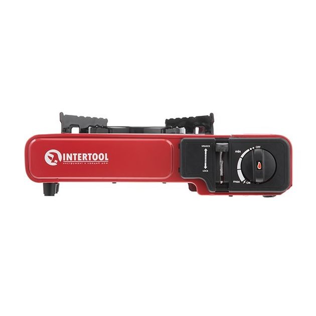 Газовая плита одноконфорочная INTERTOOL GS-0001 с пьезоподжигом, фото , изображение 2 | SNABZHENIE.com.ua Газовая плита одноконфорочная INTERTOOL GS-0001 с пьезоподжигом, фото , изображение 2 | SNABZHENIE.com.ua