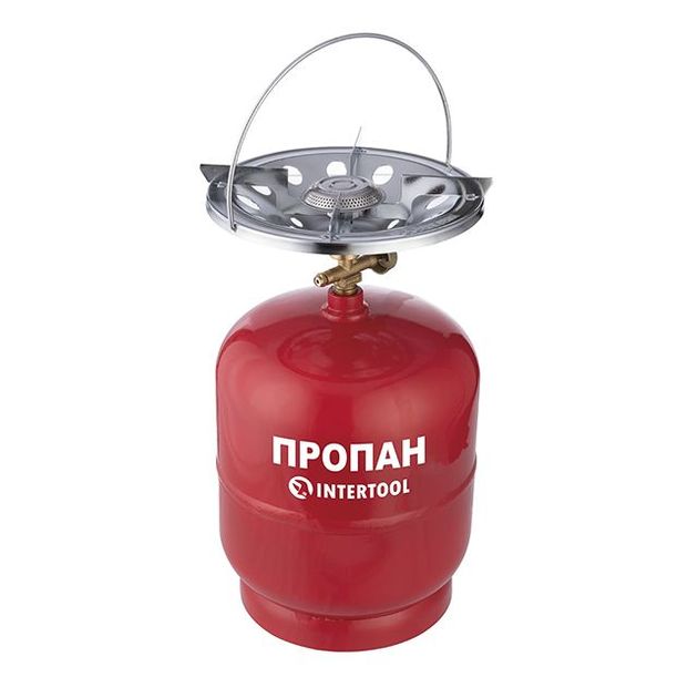Газовый кемпинговый комплект INTERTOOL GS-0008, 8 л., фото  | SNABZHENIE.com.ua