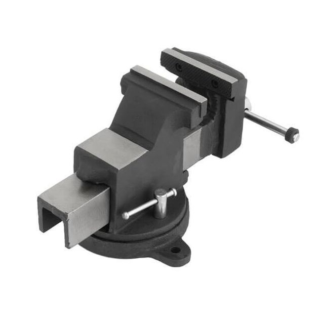 Тиски слесарні поворотні 100 мм STORM INTERTOOL HT-0085, фото , зображення 2 | SNABZHENIE.com.ua Тиски слесарні поворотні 100 мм STORM INTERTOOL HT-0085, фото , зображення 2 | SNABZHENIE.com.ua