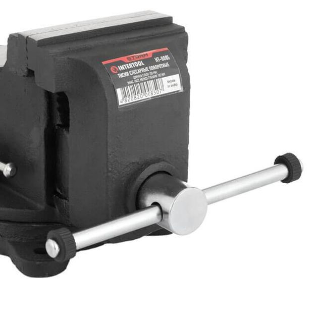 Тиски слесарні поворотні 100 мм STORM INTERTOOL HT-0085, фото , зображення 5 | SNABZHENIE.com.ua Тиски слесарні поворотні 100 мм STORM INTERTOOL HT-0085, фото , зображення 5 | SNABZHENIE.com.ua