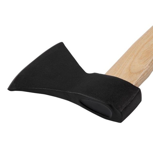 Топор INTERTOOL HT-0256, 600 г, ручка пекан, 48-57 HRC, фото , зображення 3 | SNABZHENIE.com.ua Топор INTERTOOL HT-0256, 600 г, ручка пекан, 48-57 HRC, фото , зображення 3 | SNABZHENIE.com.ua