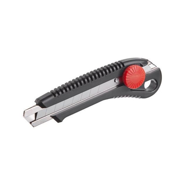 Нож сегментный 18мм с металлической направляющей INTERTOOL HT-0502, фото  | SNABZHENIE.com.ua