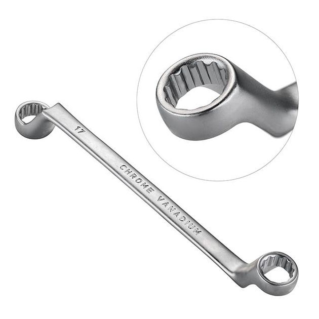 Набор накидных ключей 6 шт., 6-17 мм Cr-V INTERTOOL HT-1101, фото , зображення 4 | SNABZHENIE.com.ua Набор накидных ключей 6 шт., 6-17 мм Cr-V INTERTOOL HT-1101, фото , зображення 4 | SNABZHENIE.com.ua