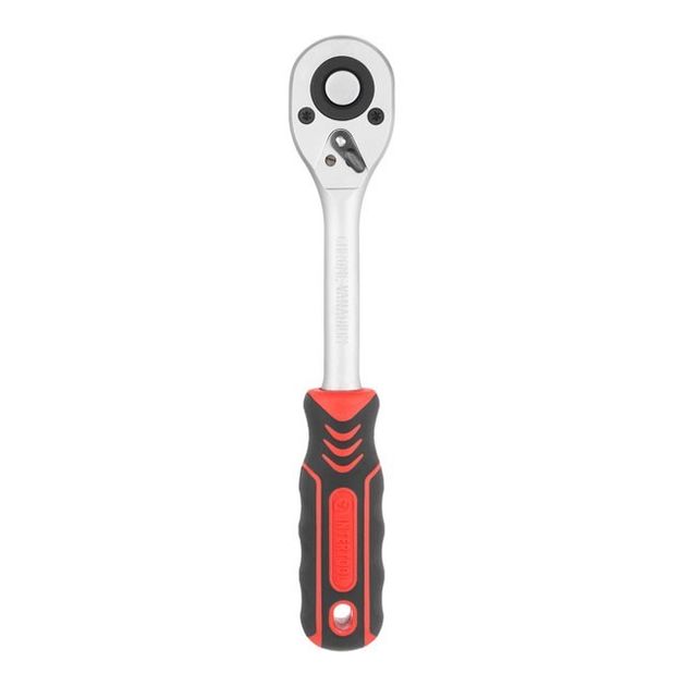 Рукоятка с храповым механизмом 1/2'' на 45 зубов INTERTOOL HT-2119, фото , изображение 2 | SNABZHENIE.com.ua