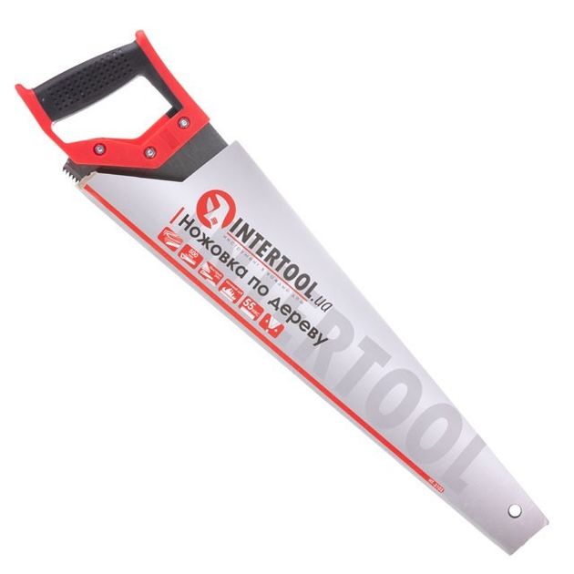 Ножівка по дереву з загартованим зубом 500 мм, 55 HRC INTERTOOL HT-3103, фото , зображення 6 | SNABZHENIE.com.ua Ножівка по дереву з загартованим зубом 500 мм, 55 HRC INTERTOOL HT-3103, фото , зображення 6 | SNABZHENIE.com.ua