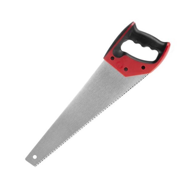 Ножовка по дереву 400 мм с каленым зубом, 7 зубов INTERTOOL, фото , изображение 2 | SNABZHENIE.com.ua Ножовка по дереву 400 мм с каленым зубом, 7 зубов INTERTOOL, фото , изображение 2 | SNABZHENIE.com.ua