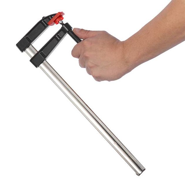Струбцина столярная 300x80 мм DIN 5117 INTERTOOL HT-6003, фото , изображение 4 | SNABZHENIE.com.ua Струбцина столярная 300x80 мм DIN 5117 INTERTOOL HT-6003, фото , изображение 4 | SNABZHENIE.com.ua