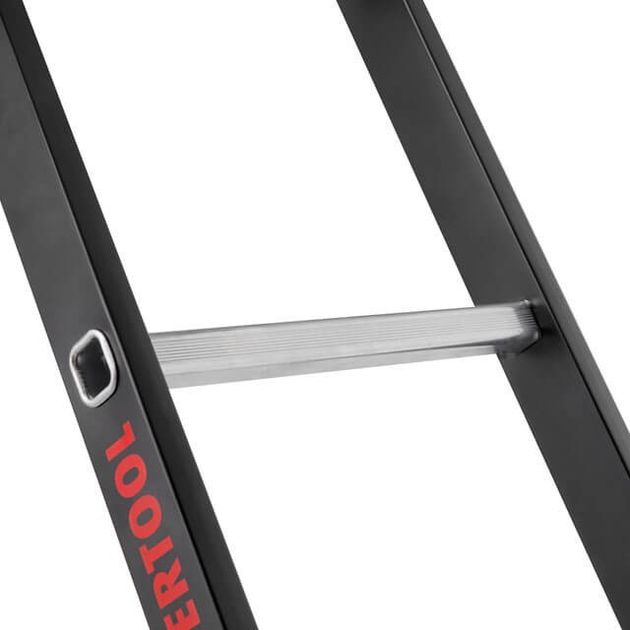 Лестниця мультифункціональна трансформер 4х3 ступені, стальний профіль, 3380 мм, 150 кг INTERTOOL LT-0023, фото , зображення 7 | SNABZHENIE.com.ua Лестниця мультифункціональна трансформер 4х3 ступені, стальний профіль, 3380 мм, 150 кг INTERTOOL LT-0023, фото , зображення 7 | SNABZHENIE.com.ua