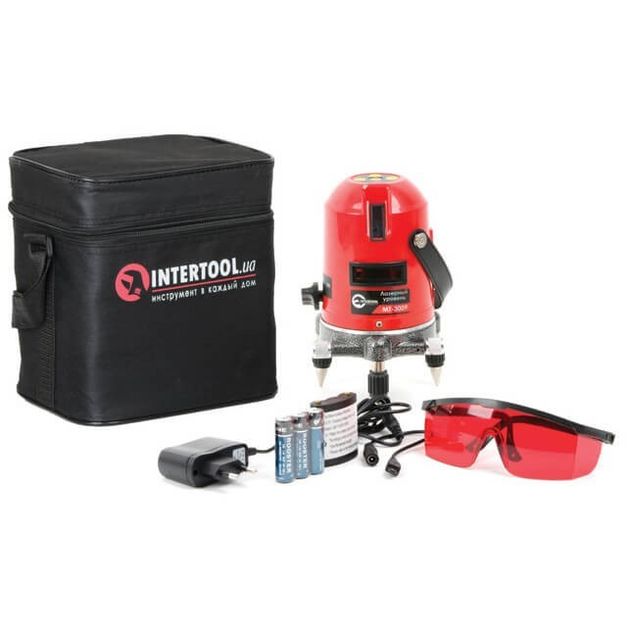 Рівень лазерний 2 лазерні головки INTERTOOL MT-3009, фото , зображення 2 | SNABZHENIE.com.ua Рівень лазерний 2 лазерні головки INTERTOOL MT-3009, фото , зображення 2 | SNABZHENIE.com.ua