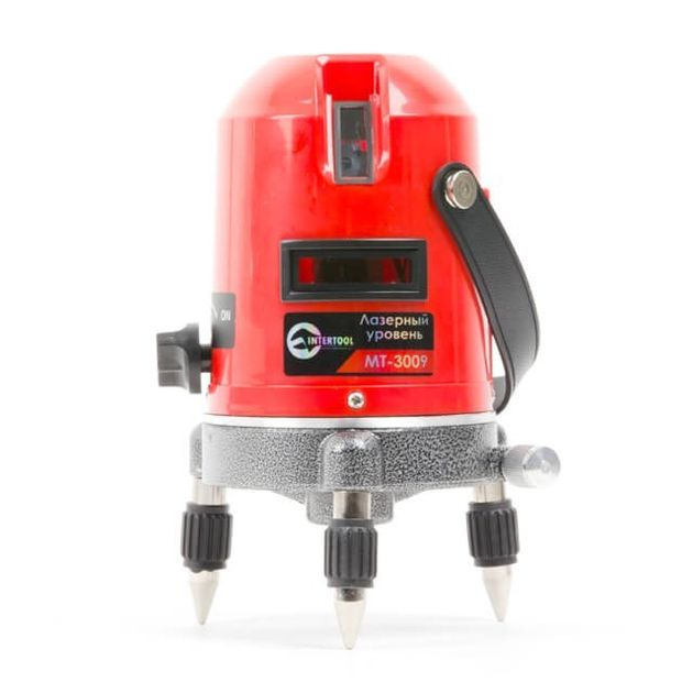 Уровень лазерный 2 лазерные головки INTERTOOL MT-3009, фото  | SNABZHENIE.com.ua