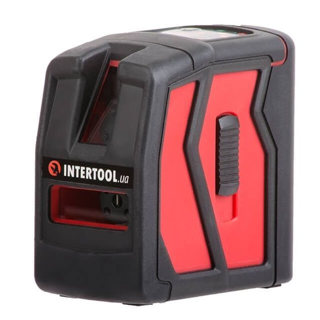 Мини-лазерный уровень, 2 лазерные головки INTERTOOL MT-3050, фото , изображение 3 | SNABZHENIE.com.ua