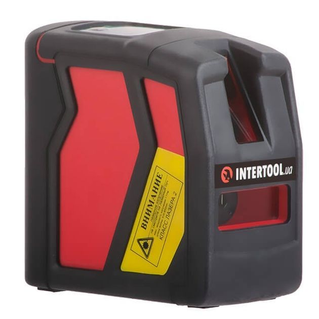 Мини-лазерный уровень, 2 лазерные головки INTERTOOL MT-3050, фото , изображение 5 | SNABZHENIE.com.ua